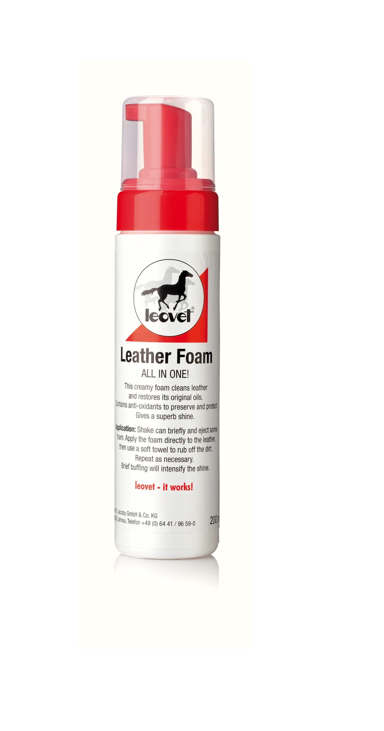 120611_Leather_Foam فوم تمیز کننده ی چرم آلمانی - تصویر 1