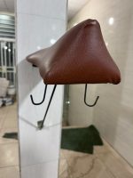 خرک دیواری تاشو چرمی - تصویر 6